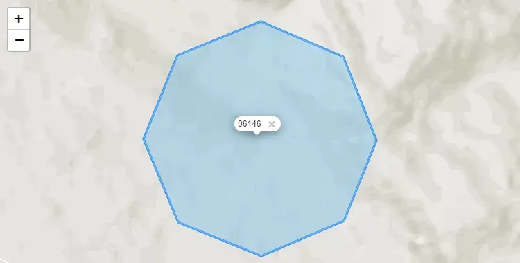 Mapa de la zona del código postal 06146 en Chalamarca, Cajamarca